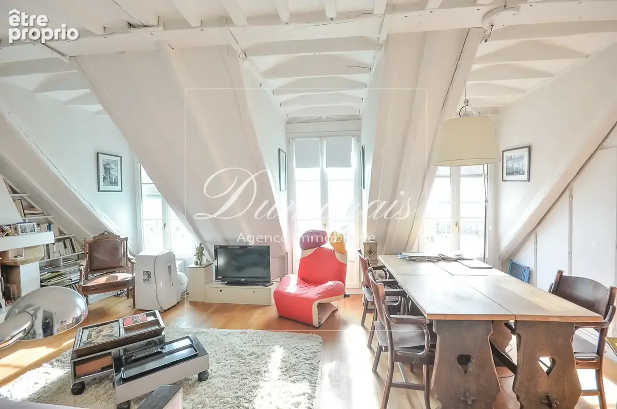 75004 paris  - jolie 3 pièces avec balcons et ascenseur - photo 2