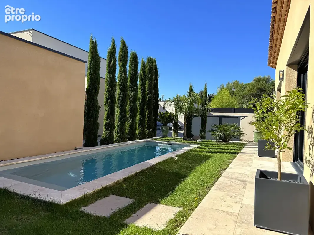 Villeneuve Les Avignon -  Villa contemporaine de plain-pied - photo 4