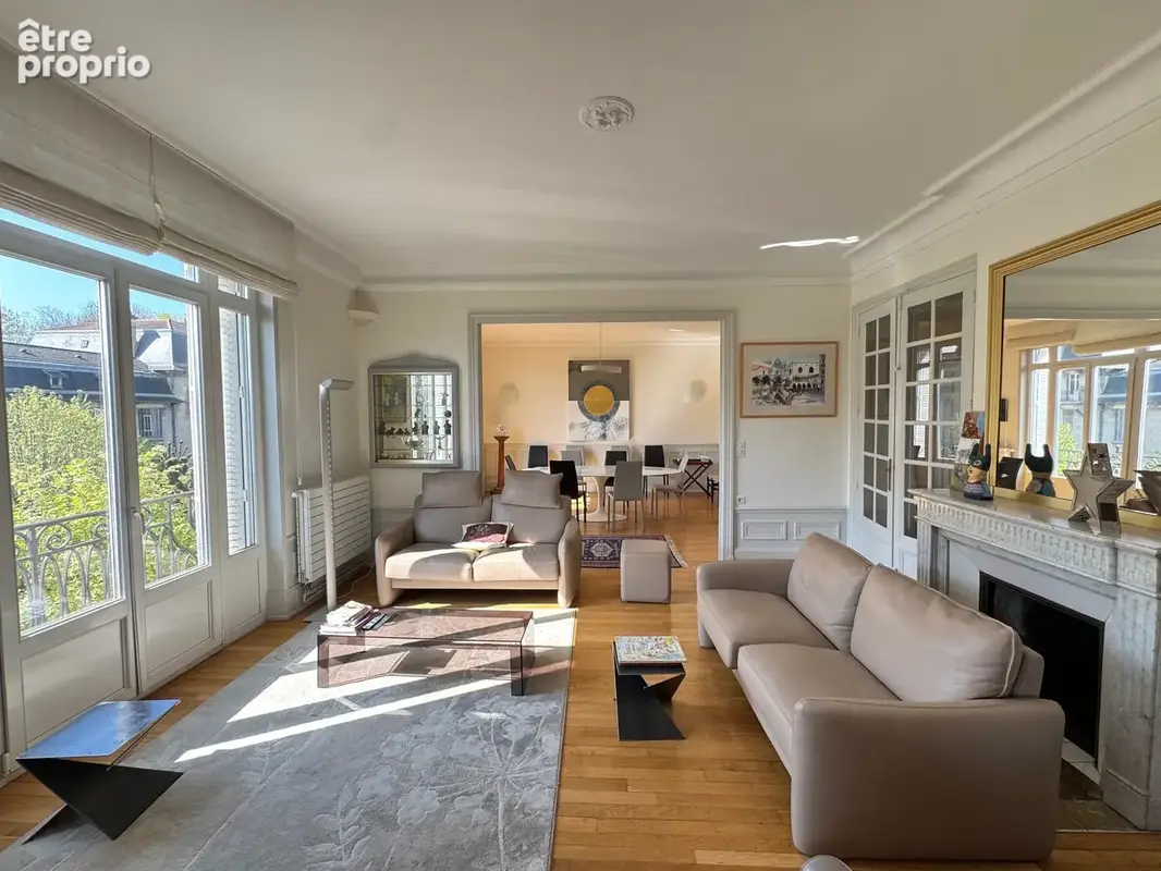 Nancy / parc sainte-marie f6 de 165m2 + ascenseur + garage + parking + caves + greniers - photo 2