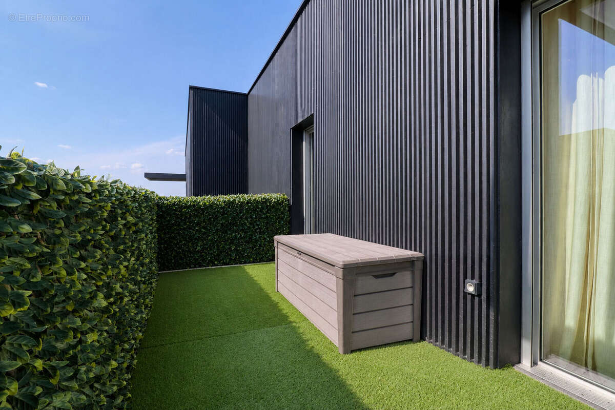 Cesson-sevigne le haut de grippe - appartement de type 2 - 1 chambre - 41,70m² - grand balcon sud-ouest - stationnement - photo 4