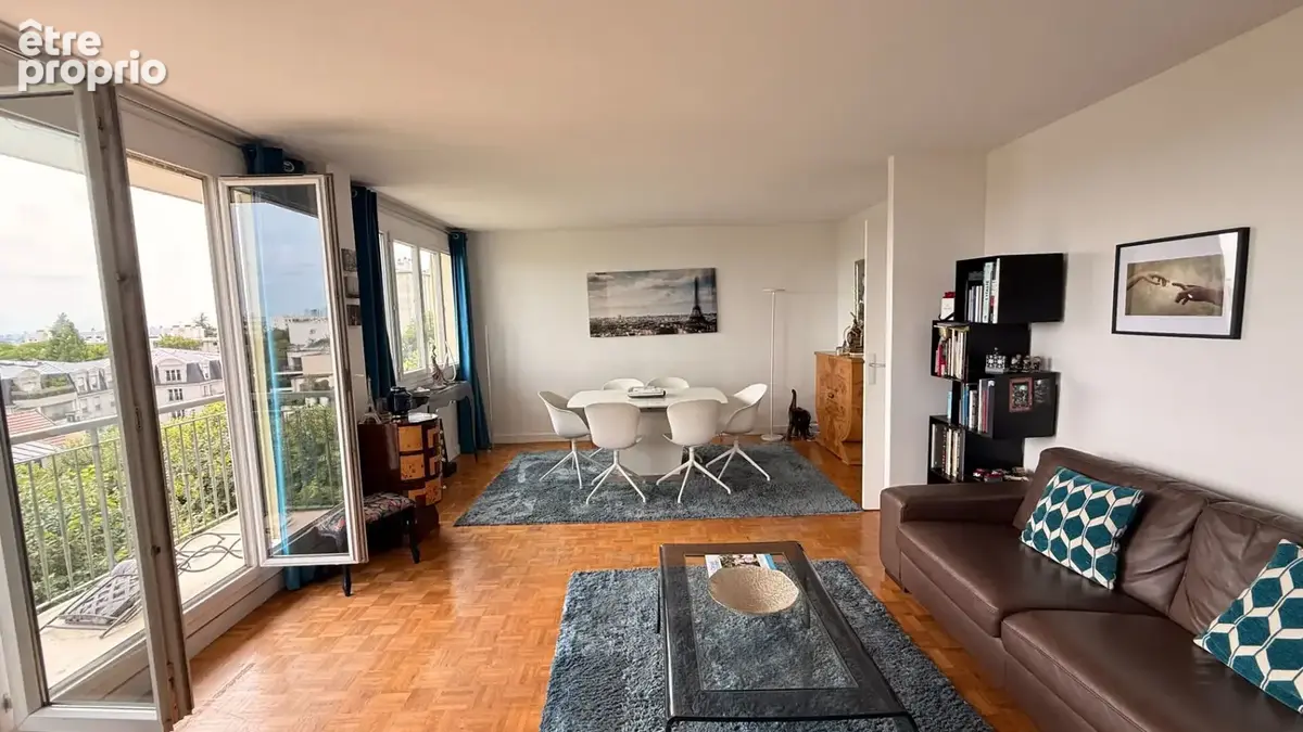 Saint-cloud - appartement familial renove - vue degagee tour eiffel - photo 3