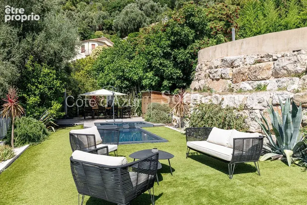Nice Observatoire appartement villa avec jardin, piscine et vue mer panoramique - photo 4