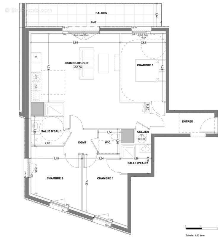 Appartement à SAINT-MALO