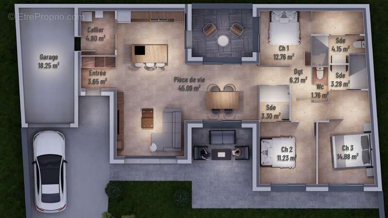 Maison à GRAND-CHAMP