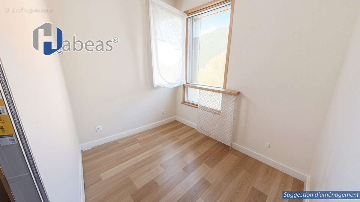 T3 avec 1 chambre plus 2 cabines , 64.83m², Balcon 5,58m², Casier à Ski, cellier - photo 9