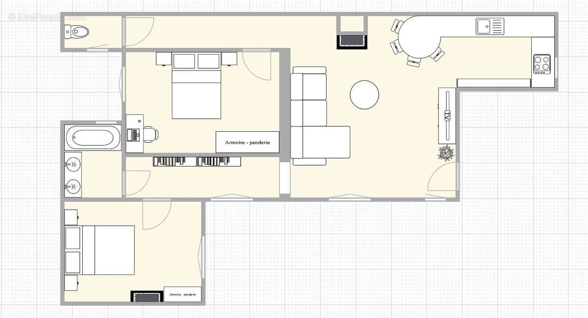 Appartement à PARIS-17E