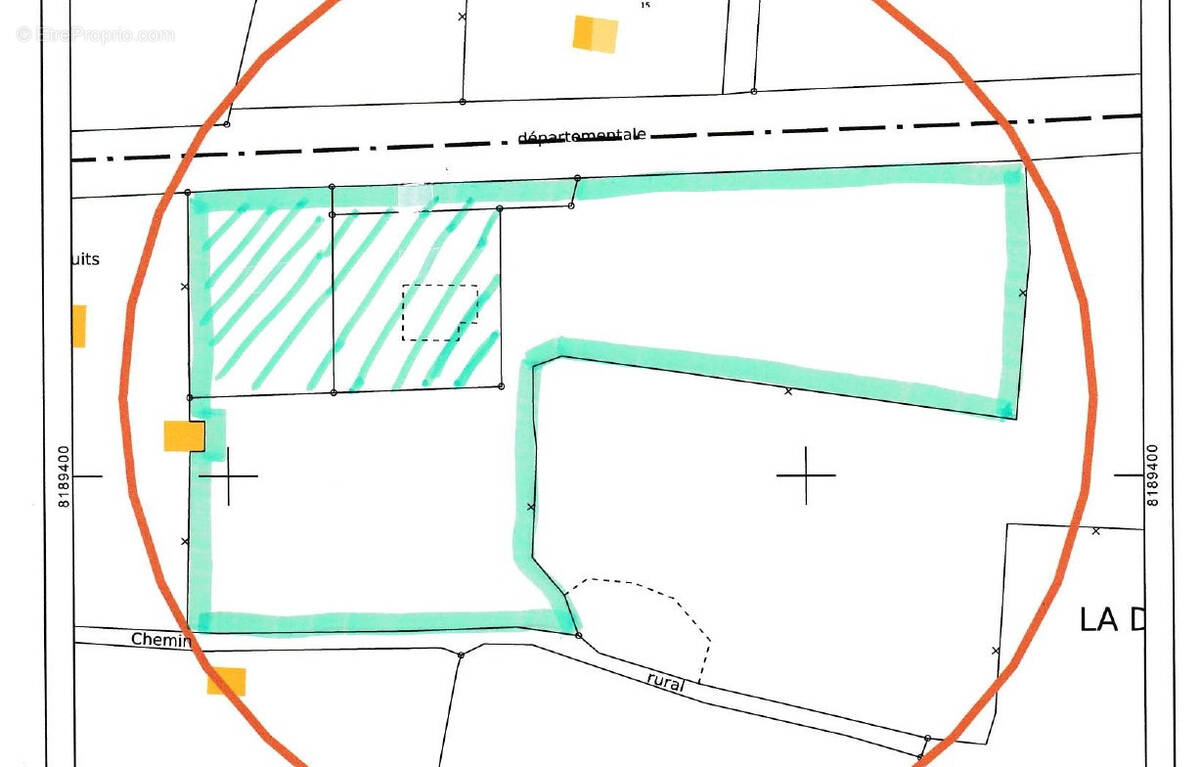 Terrain à LA LANDE-D&#039;AIROU