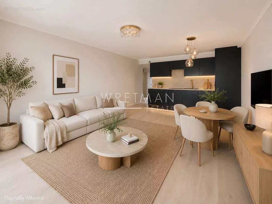 Splendide appartement 3 pièces rénové avec terrasse vue mer à deux pas des plages - Les Vespins - Cagnes-sur-Mer - photo 6