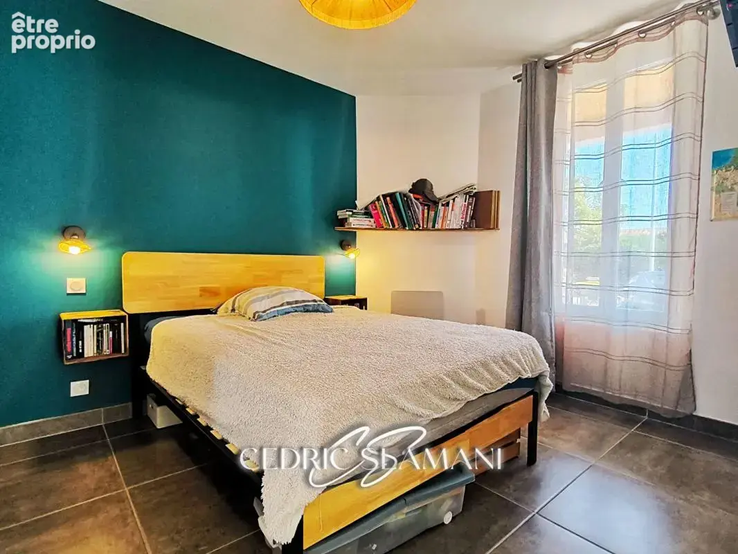 Maison plain pied 70 m2, 2 chambre, cuisine americaine, salon cathedrale, salle d eau, wc, jardin, garage - photo 7