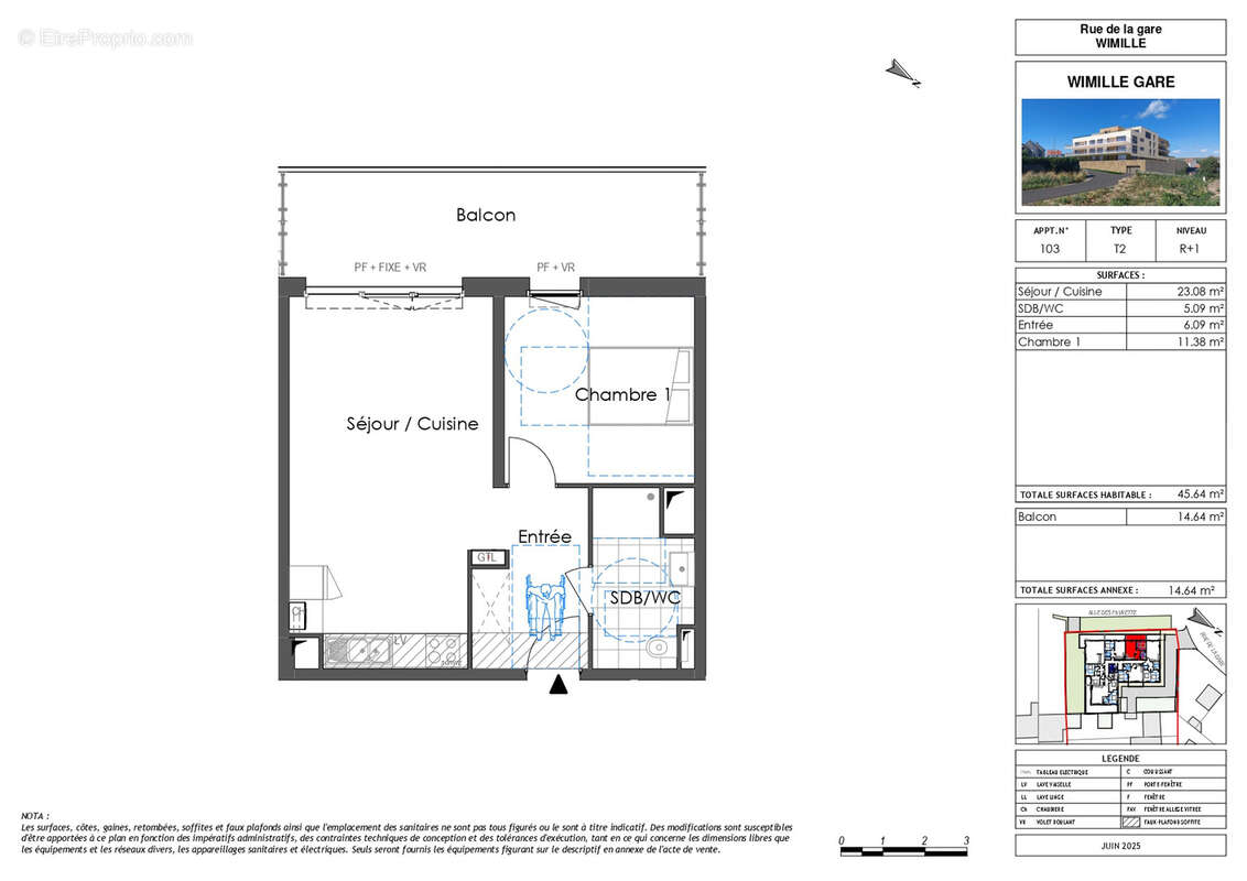Appartement à WIMILLE