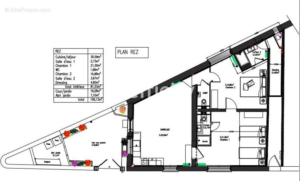Appartement à SAINT-CYR-SUR-LOIRE