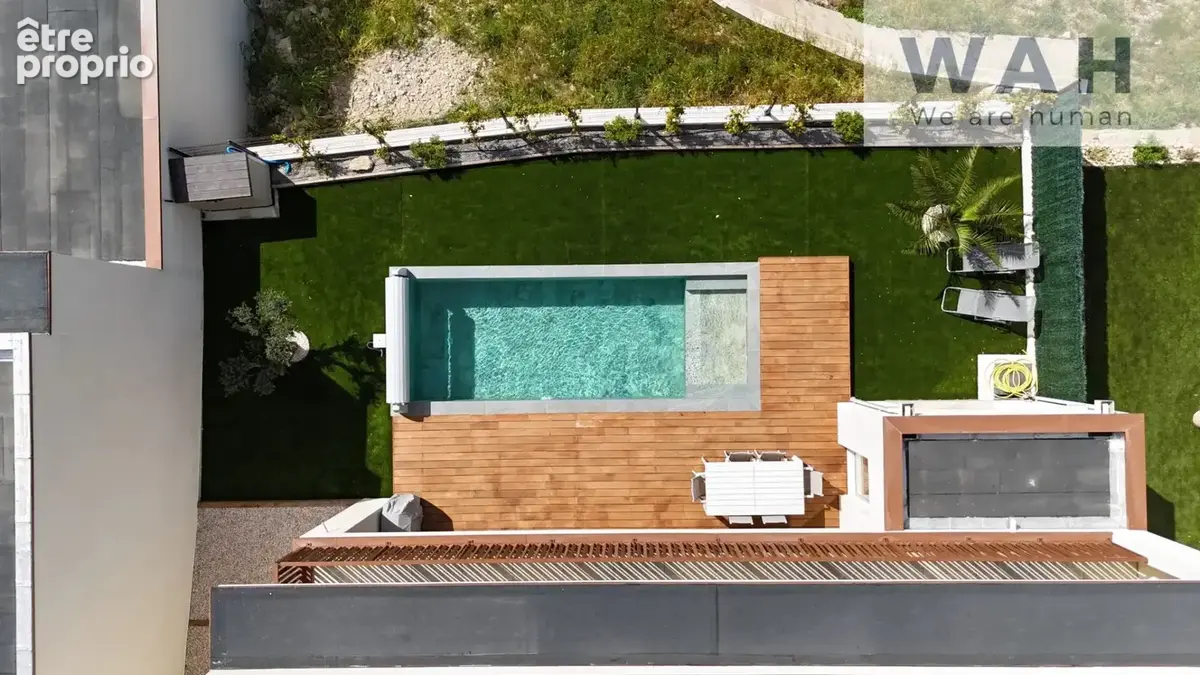 Villa  contemporaine neuve 5 pieces avec piscine et garage - - photo 2