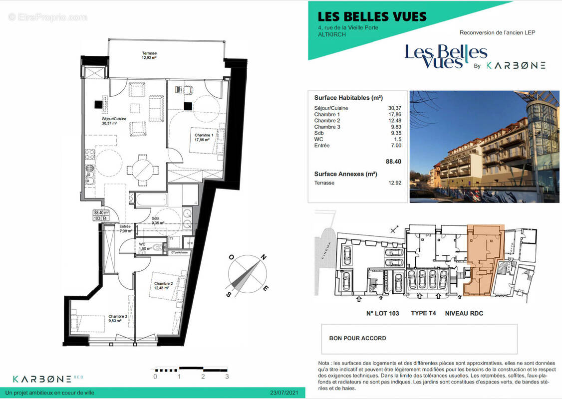 Appartement à ALTKIRCH