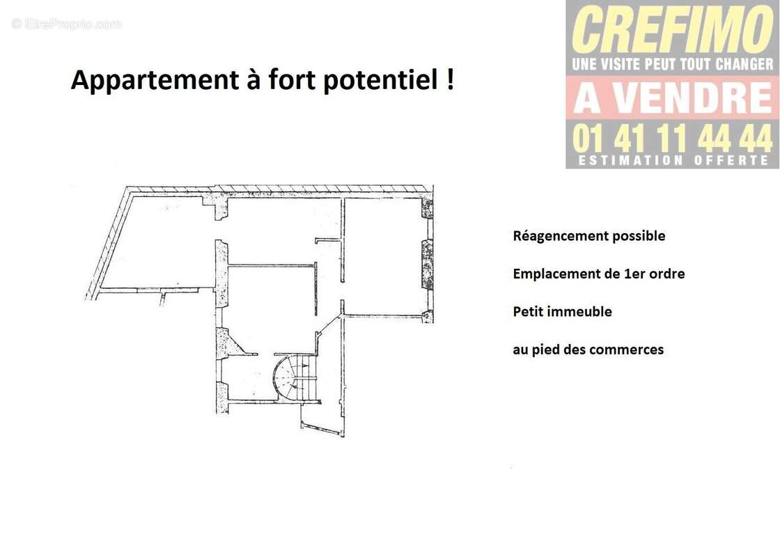 Appartement à ASNIERES-SUR-SEINE