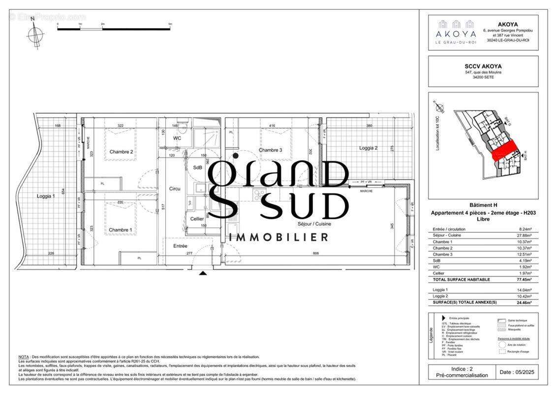 Appartement à LE GRAU-DU-ROI