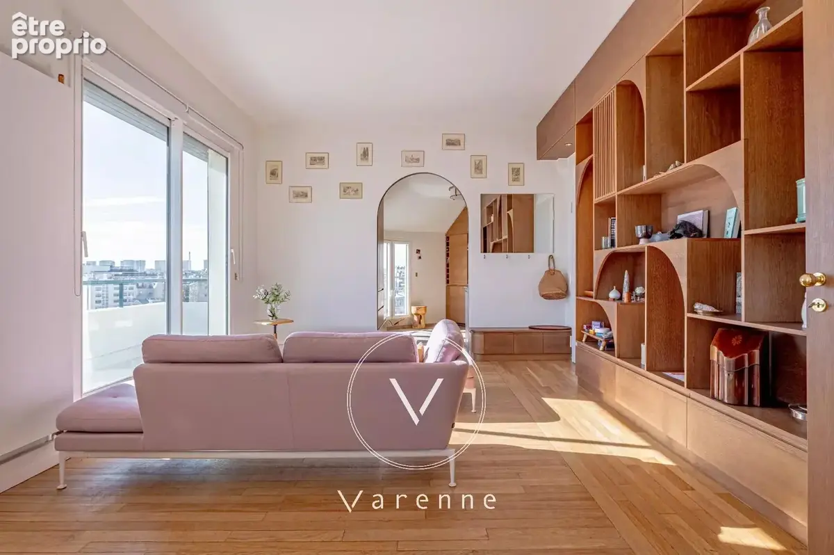 EXCLUSIVITE - Appartement à vendre 76m2 carrez avec terrasse 30m2 vue sur tout Paris - photo 7