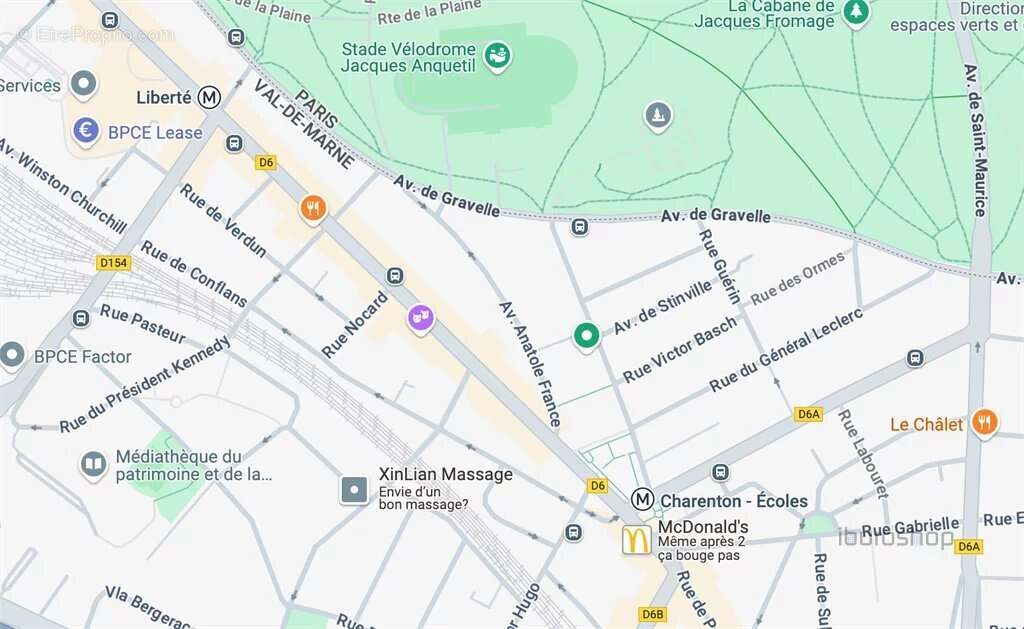 Commerce à CHARENTON-LE-PONT