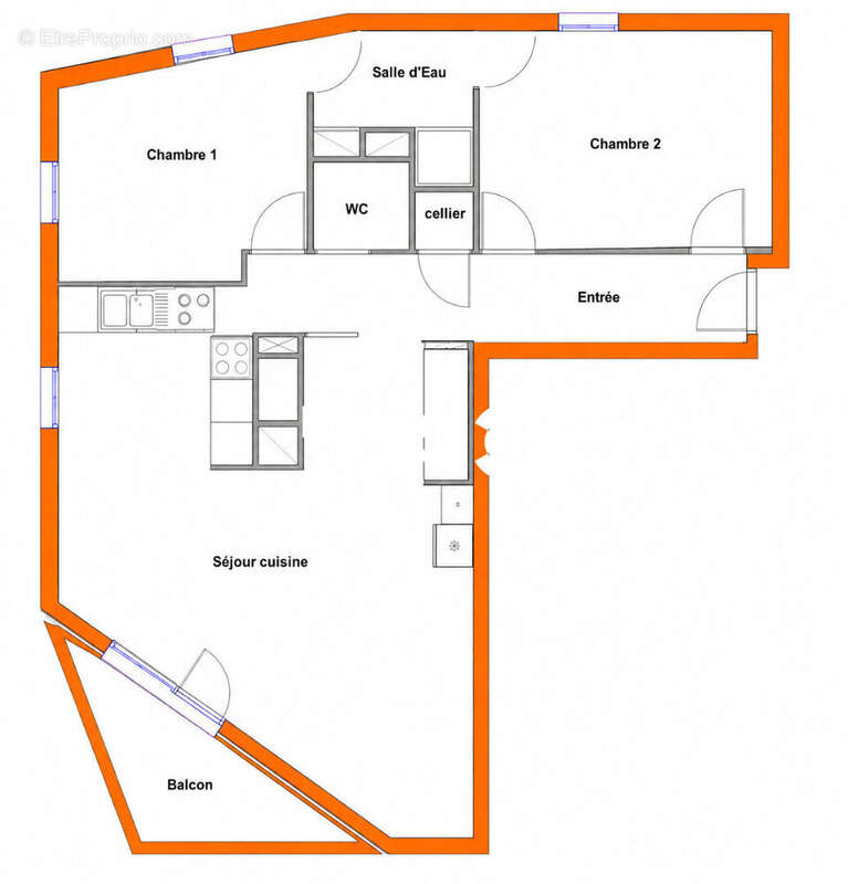 Appartement à LORIENT
