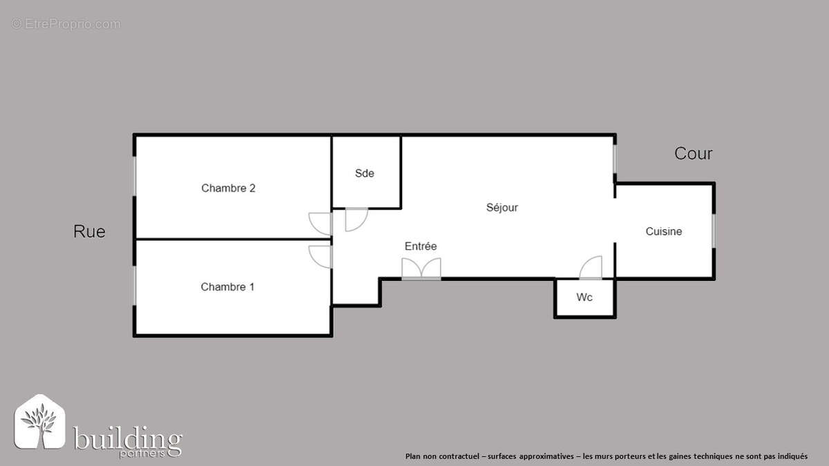 Appartement à LEVALLOIS-PERRET