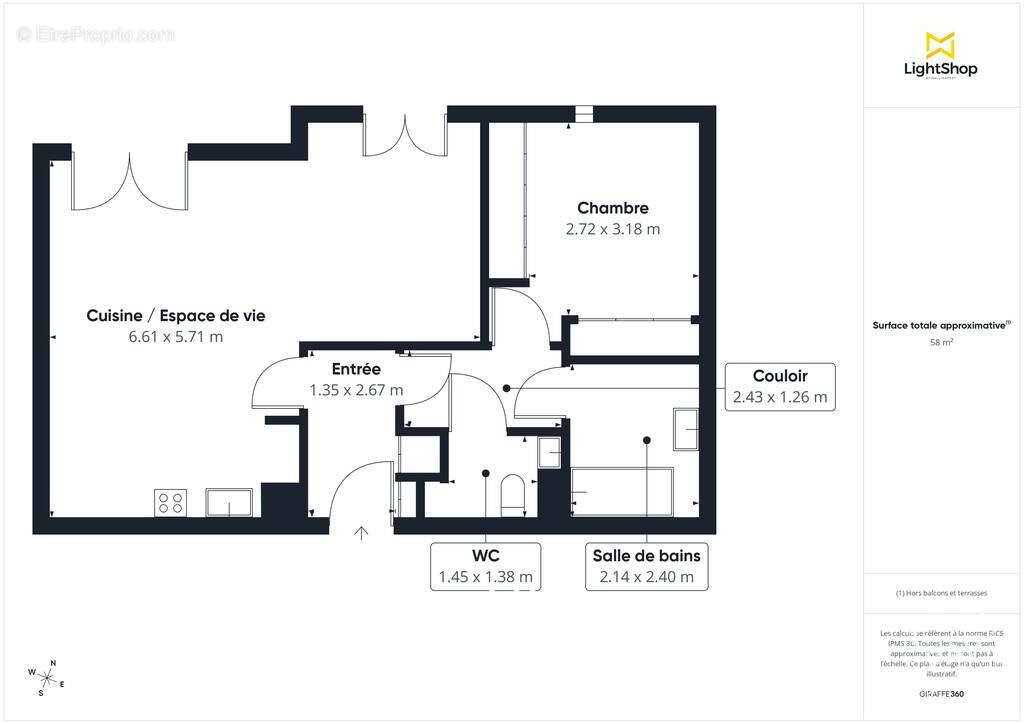 Appartement à LES PAVILLONS-SOUS-BOIS