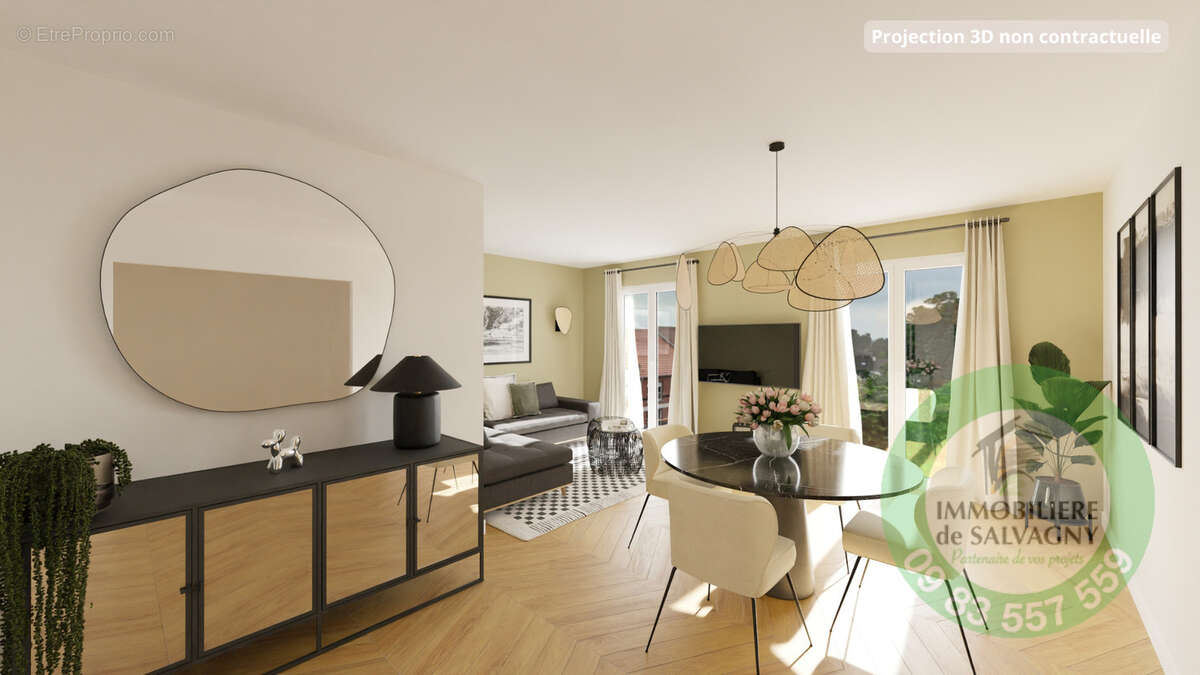 Appartement à LA TOUR-DE-SALVAGNY