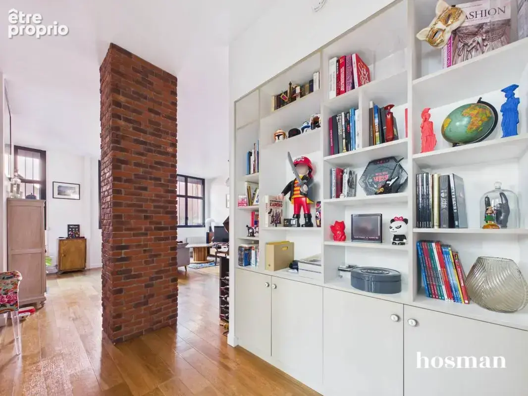 Esprit loft ! Appartement 4 pièces de 90 m² - Calme et lumineux - Rue Gaston Lauriau, Montreuil - photo 8
