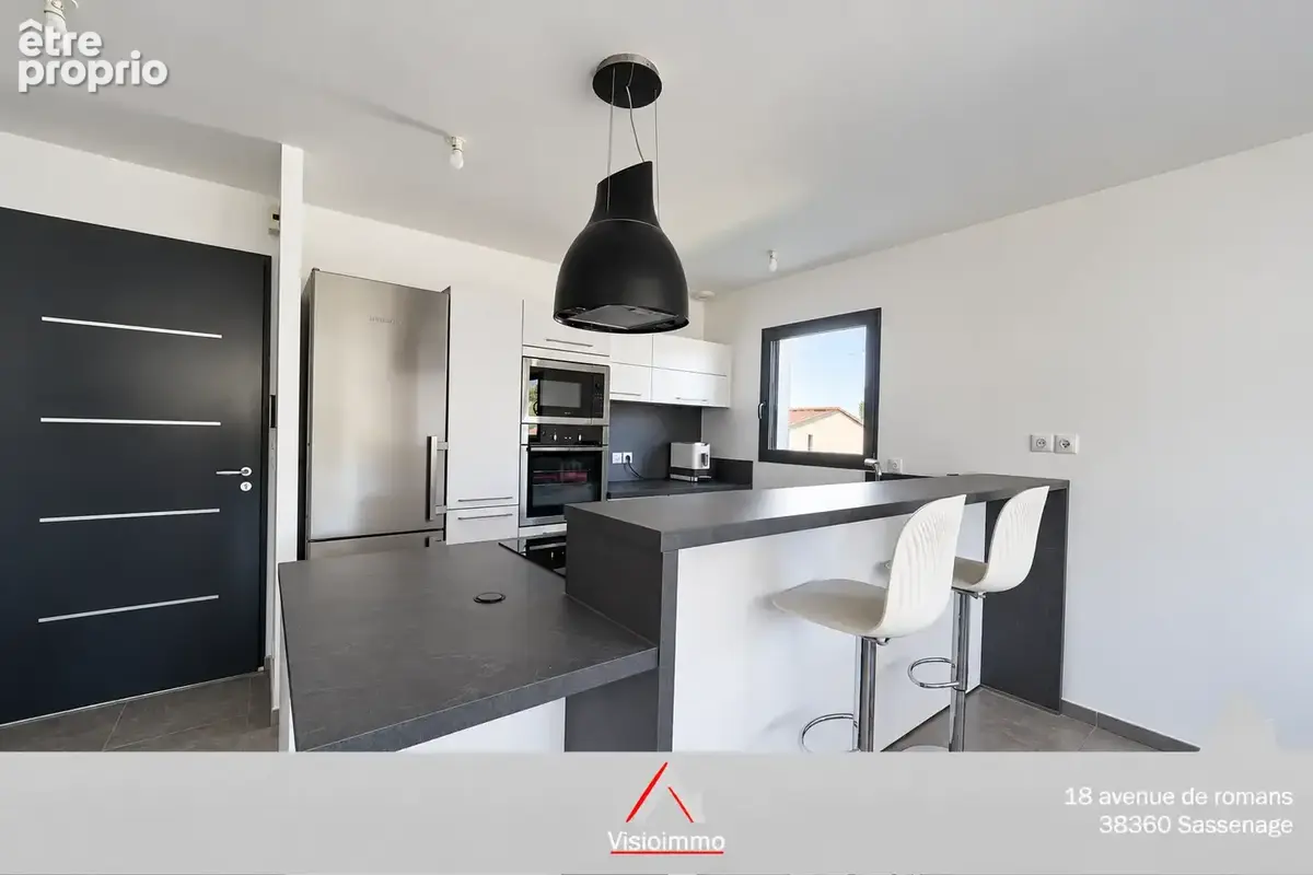 Maison récente mitoyenne d'un côté 4P 101 m2 Montponçon - photo 5