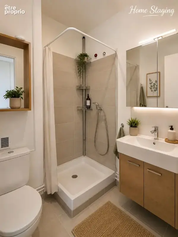 Appartement Paris 1 pièce(s) 27.51m2 - photo 11