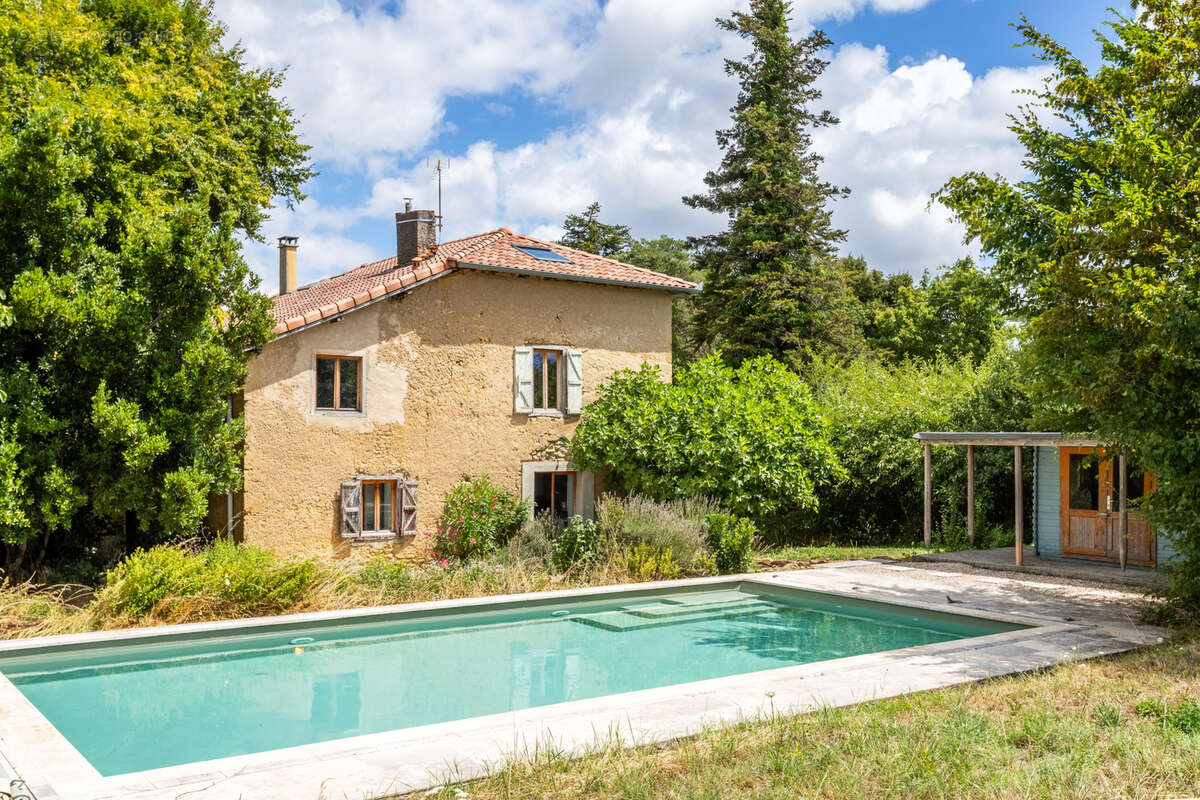 Propriété en pierre avec piscine - photo 28