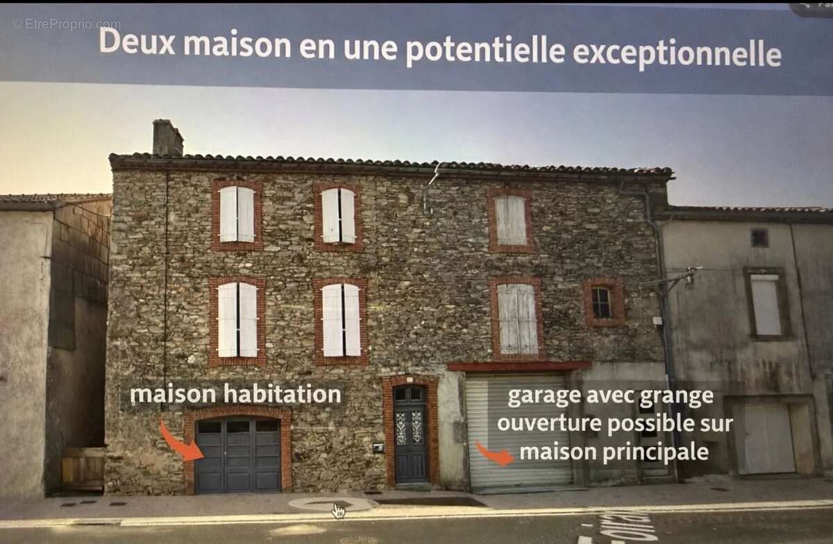 Maison à MONTREDON-LABESSONNIE