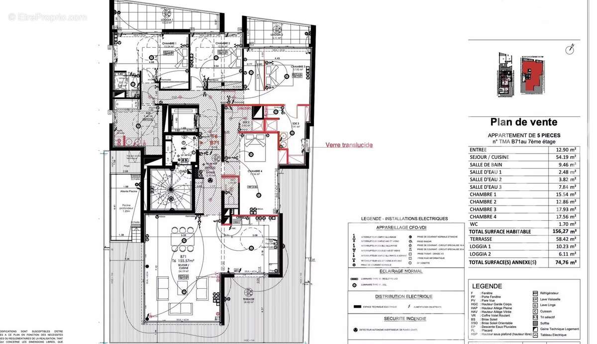 Appartement à BEAUSOLEIL