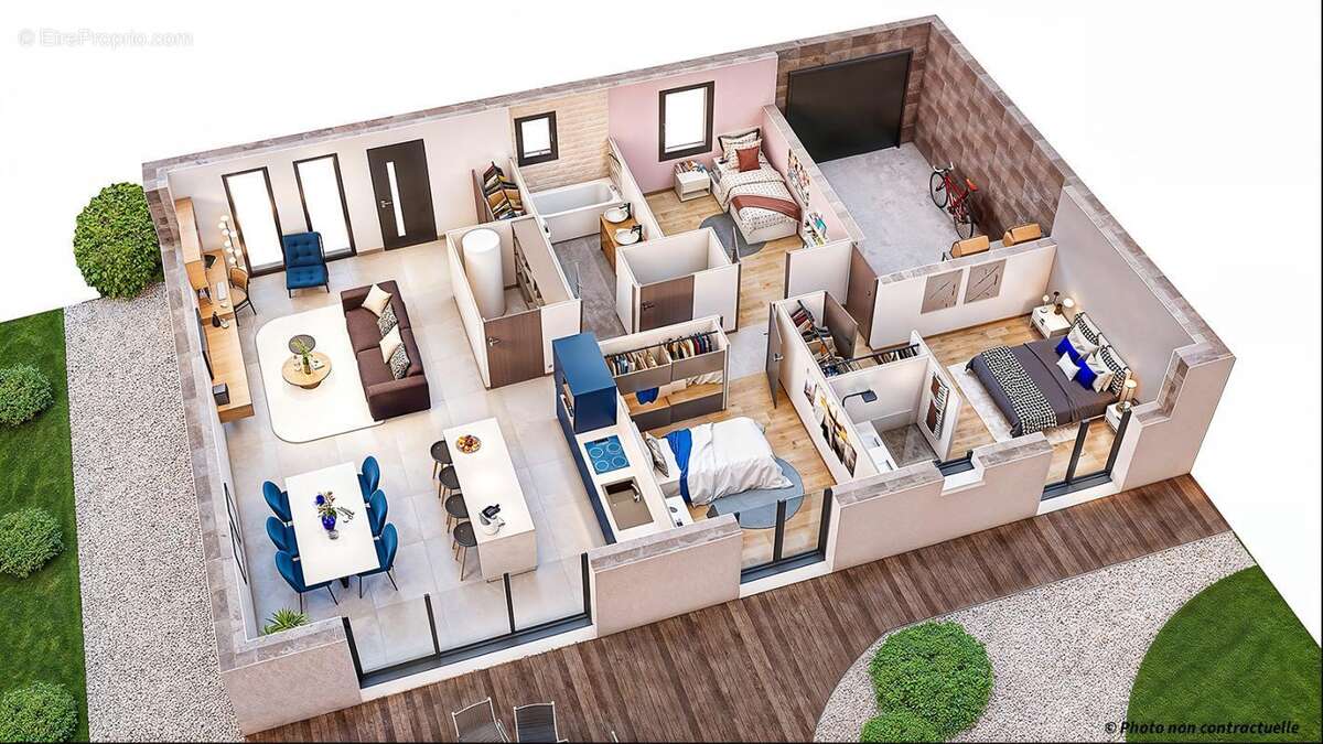 Maison 5 pièces 95 m2 - photo 3