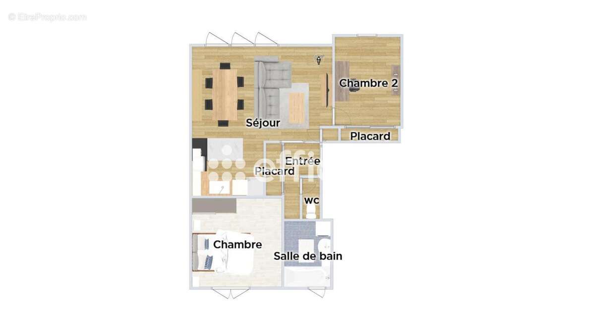 Appartement à SAINT-BRICE-SOUS-FORET