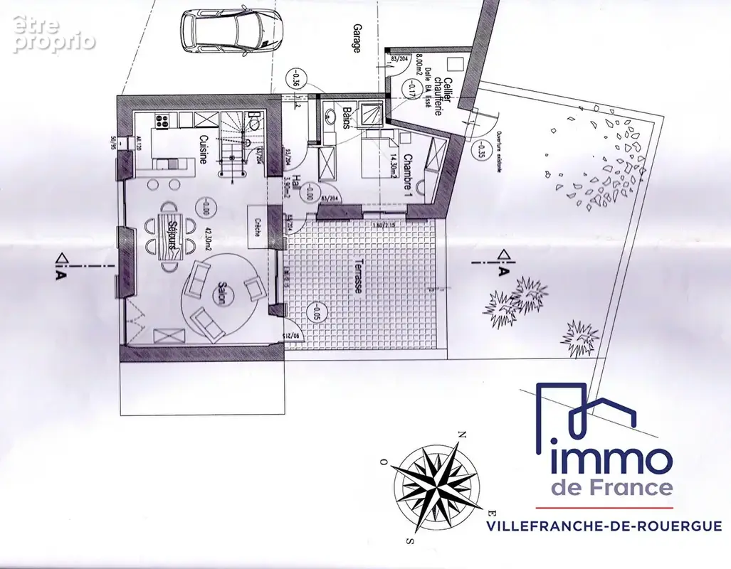 Grange à aménager avec hangar et jardinet - photo 6