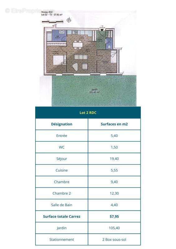 Appartement à MARSEILLE-11E