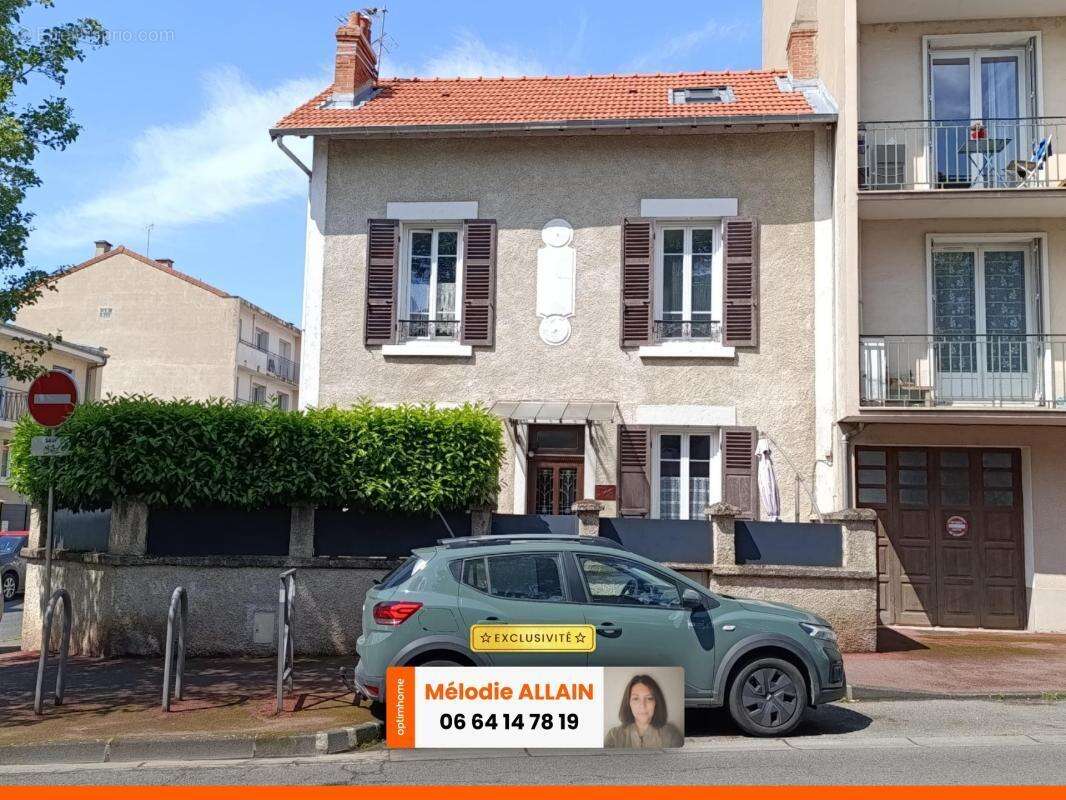 Vichy jeanne d'arc- maison des annees 40 avec cour et garage-ideal investisseur ou 1er achat - photo 21