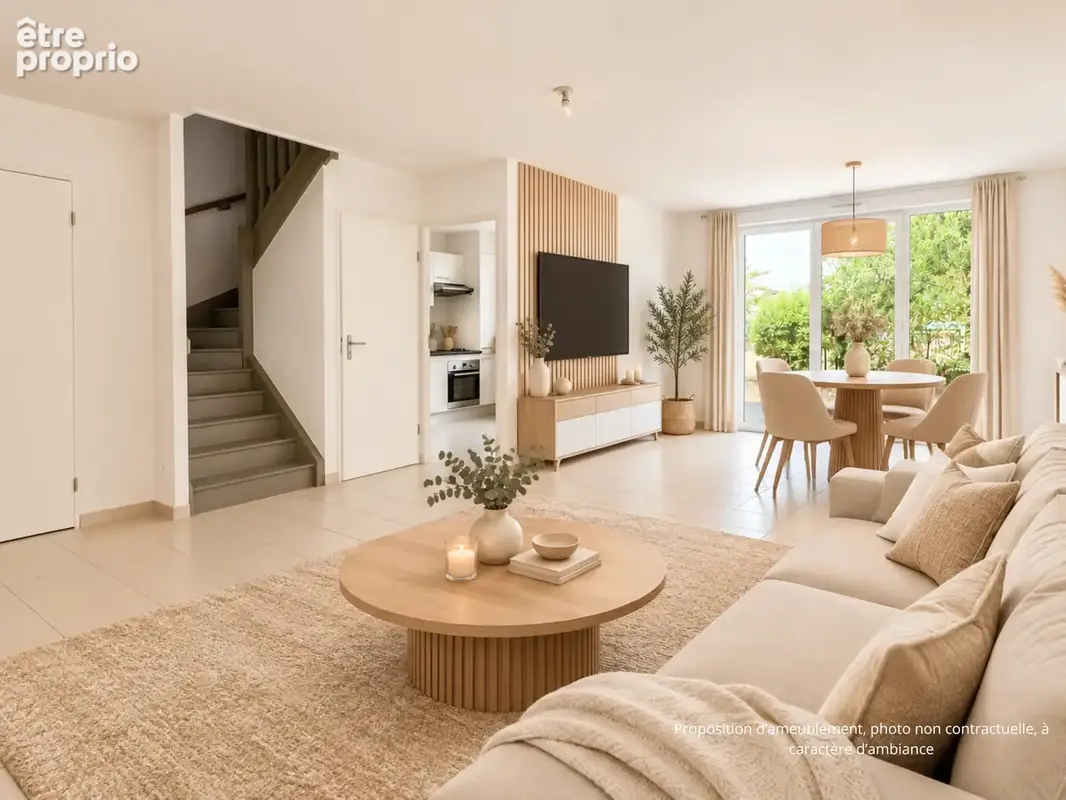 Maison T4 de 82,49 m2 avec jardin et garage, Mondonville (31700) - photo 3