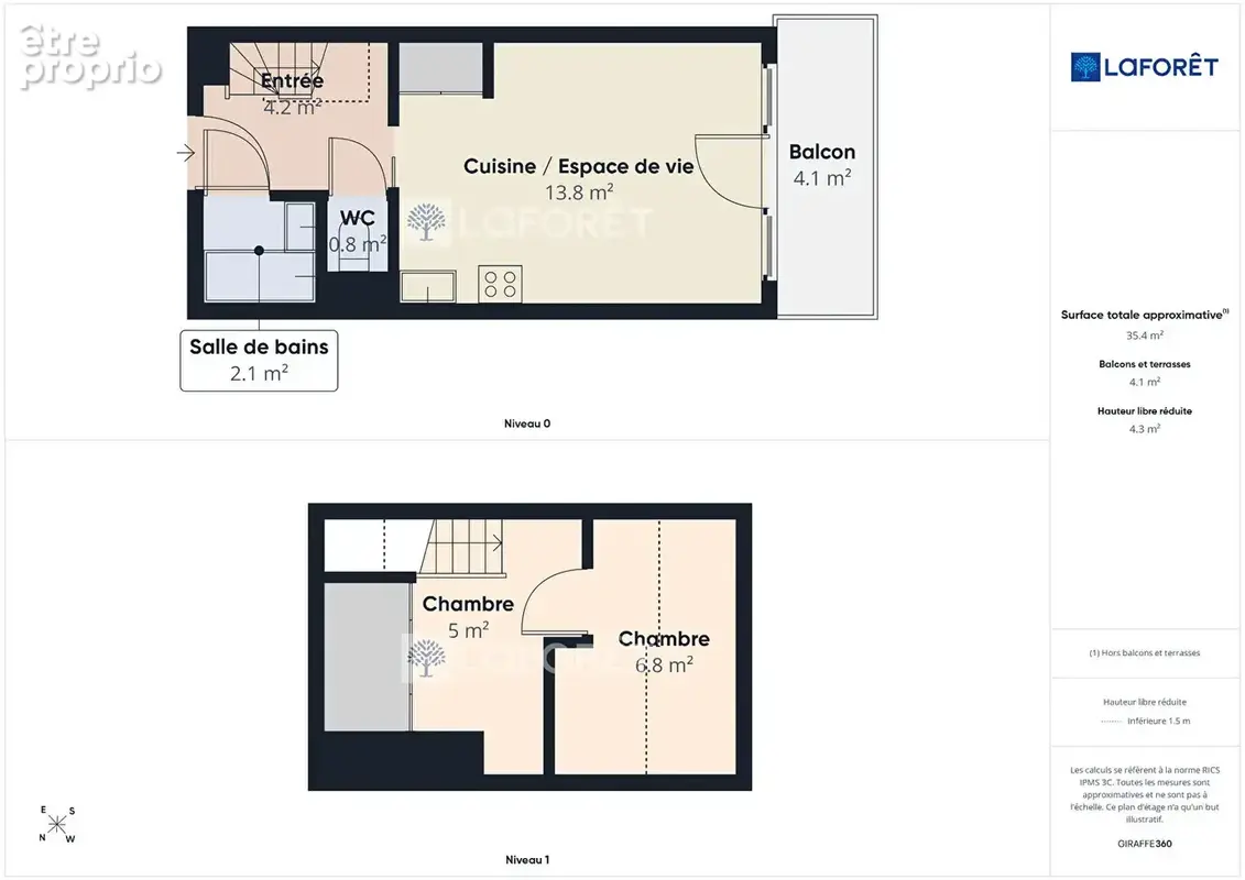 Nouveauté ! Appartement  T1 Bis en duplex Bénodet 28 m2 - photo 9