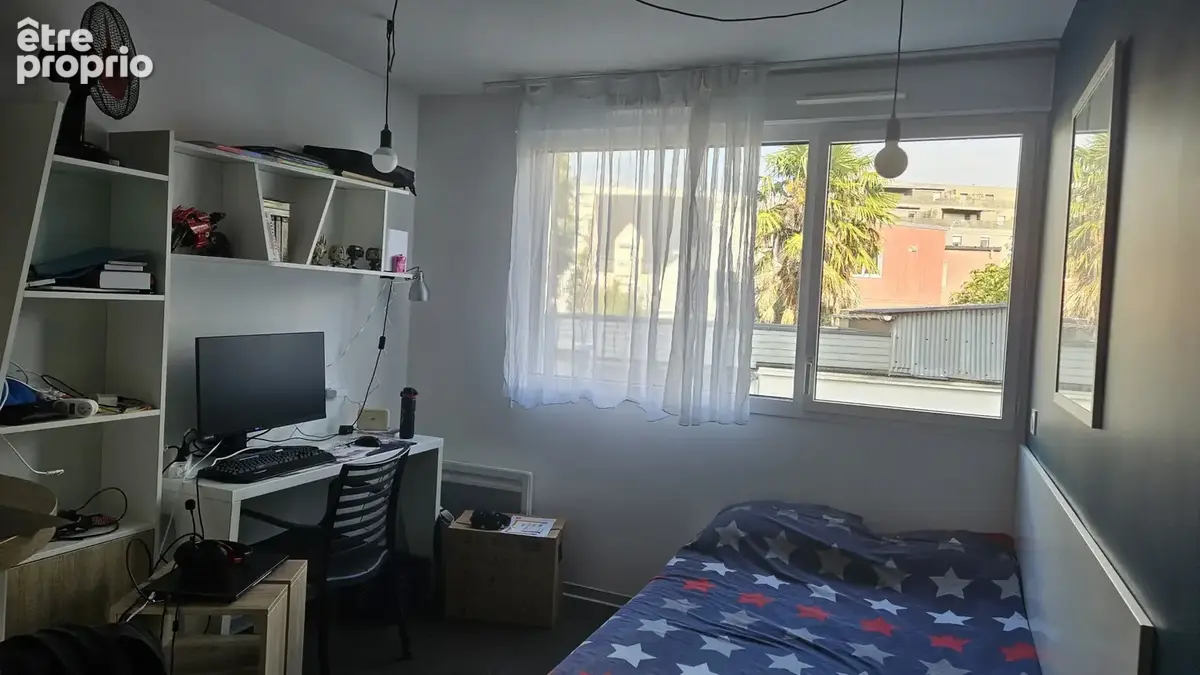 Studio (20,10 m2) loué en résidence étudiante. - photo 2