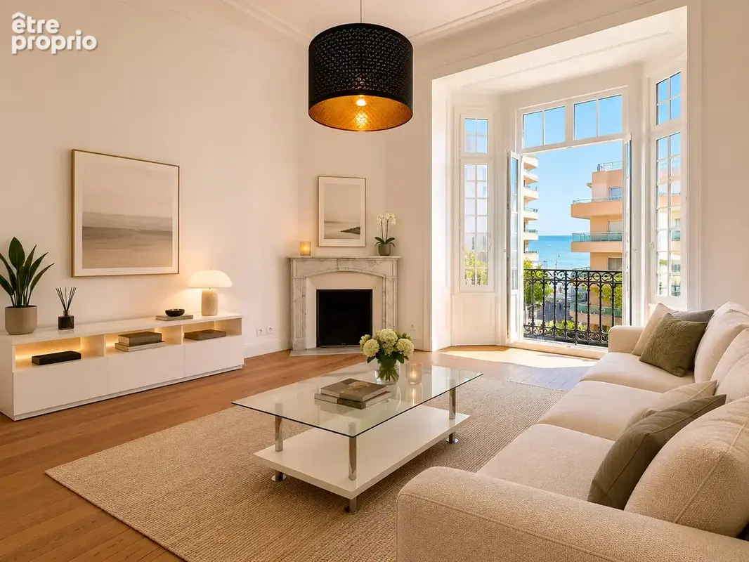 Appartement bourgeois 3 pièces Menton avec parking - photo 4