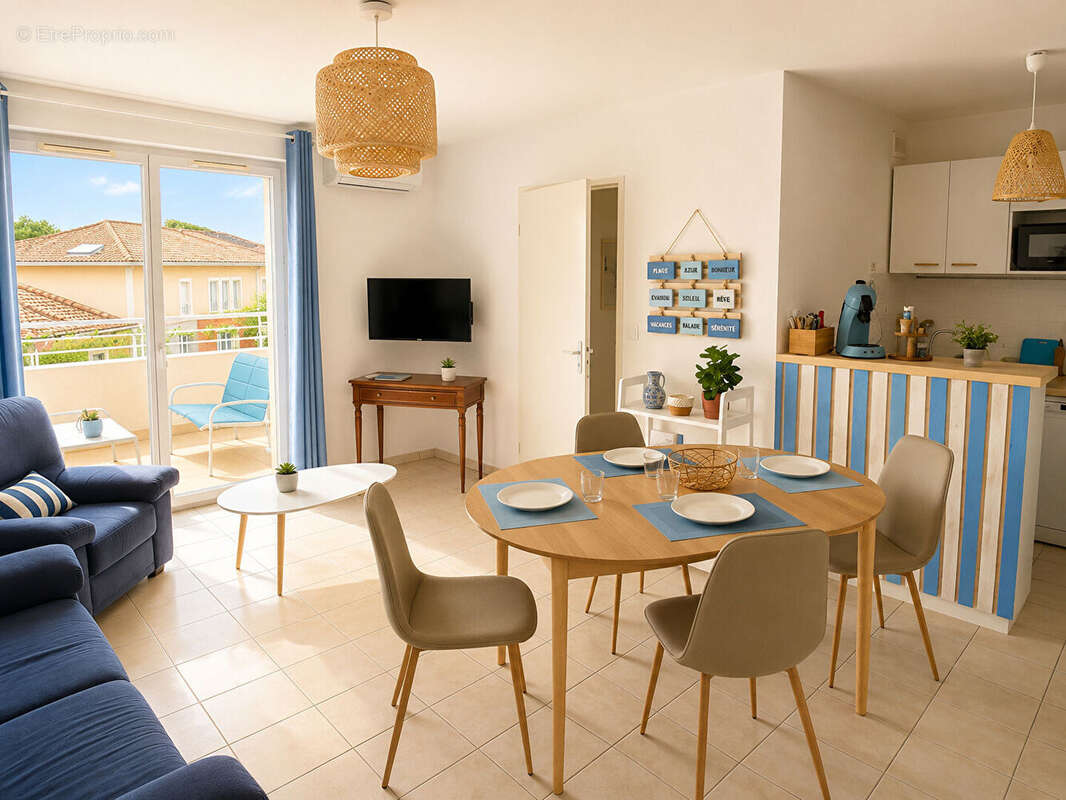 Appartement t3 carcassonne - 3 pièce(s) - 53.76 m2 - photo 3
