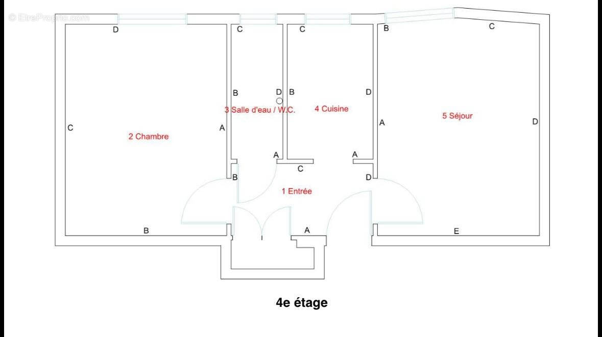 Appartement à PARIS-15E