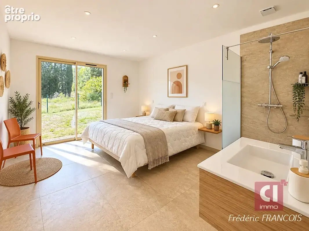 A vendre a camps la source  ----  villa contemporaine de prestige - 219,70 m² - terrain de 2 819 m² ? vue dégagée - photo 9