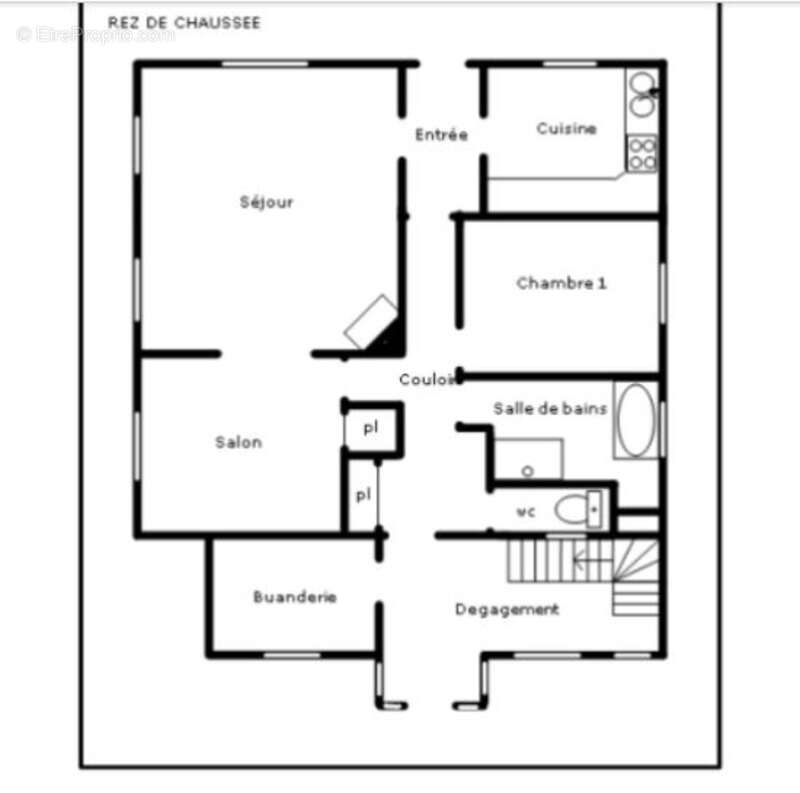 Maison à vendre 6 pièces COUTURE SUR LOIR (41) 180 m² habitables – terrain clos et arboré de 1 746 m² – 3/4 chambres – sans gros - photo 19
