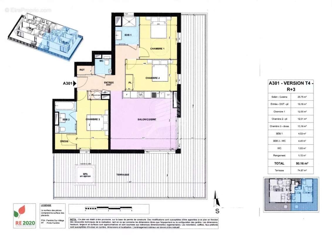 Appartement à FREJUS