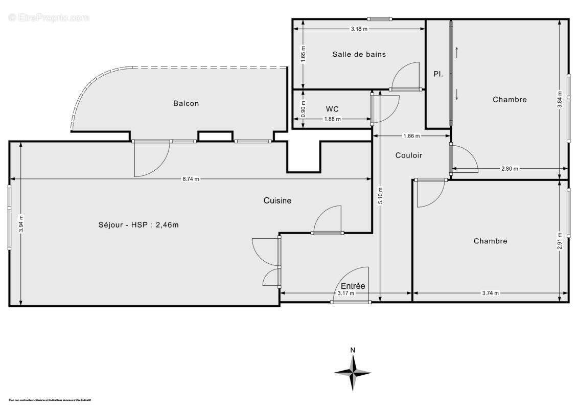 Appartement à LYON-9E