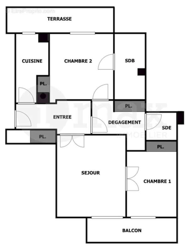 Appartement à LEVALLOIS-PERRET