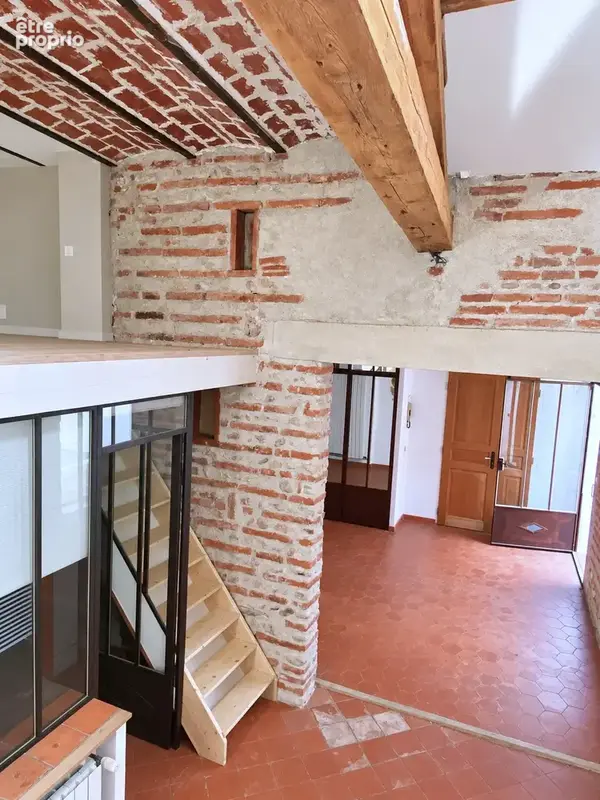 Un appartement esprit loft, en duplex, avec du caractere, au centre de perpignan - photo 12