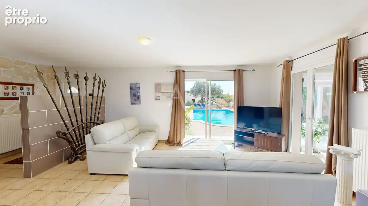 La palme - 4 chambres - parc 1 510 m² - piscine - 103 m² d'annexes - photo 3