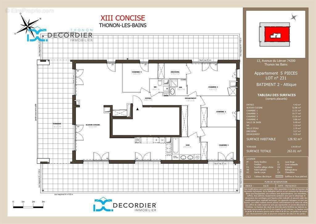 Appartement à THONON-LES-BAINS